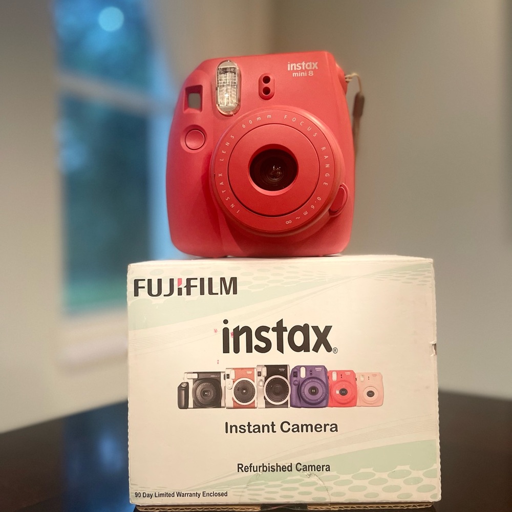 Instax polaroid camera